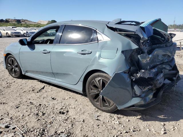 SHHFK7H78HU406246 - 2017 HONDA CIVIC EXL ლურჯი ფოტო 2