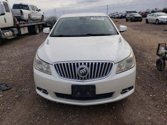 1G4GE5ED7BF269343 - 2011 BUICK LACROSSE CXS WHITE photo 5