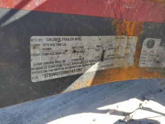 57BWG7206H1031297 - 2017 UTILITY TRAILER BLACK photo 10