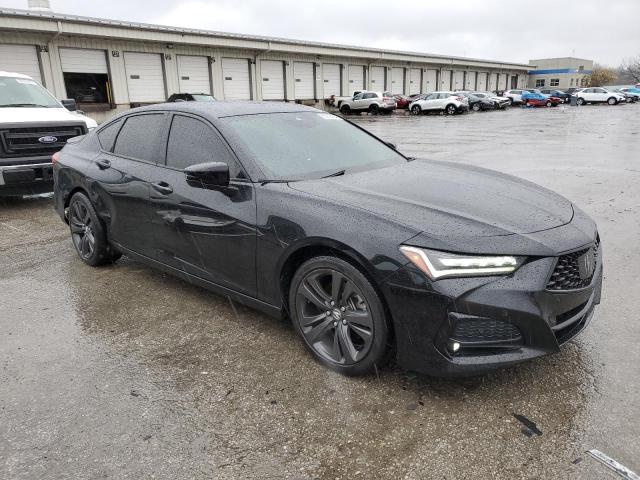 19UUB5F53MA006467 - 2021 ACURA TLX TECH A BLACK photo 4