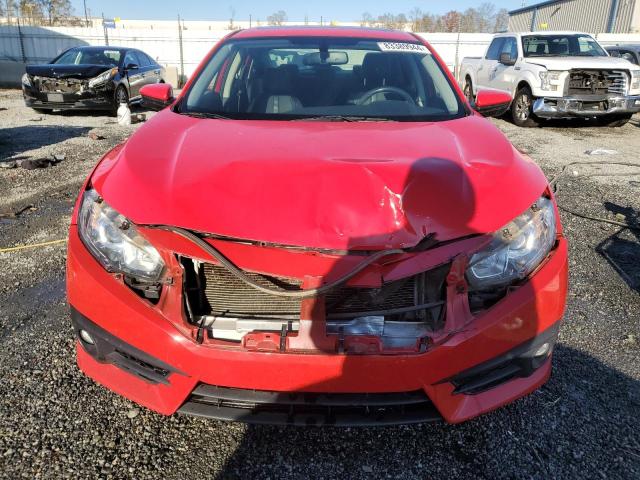 JHMFC1F77JX026405 - 2018 HONDA CIVIC EXL წითელი ფოტო 5