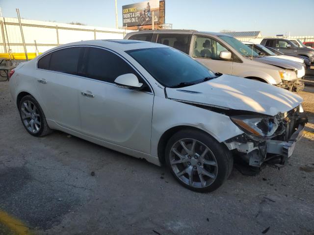 2G4GV5GV1C9153426 - 2012 BUICK REGAL GS WHITE photo 4