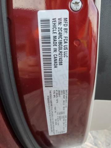 2C4RC1BG0LR274288 - 2020 CHRYSLER PACIFICA TOURING L Bordo foto 13