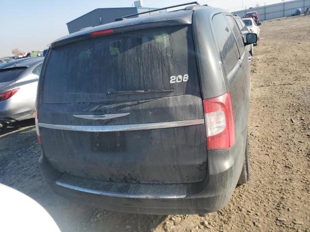 2C4RC1CG6FR506511 - 2015 CHRYSLER TOWN & COU TOURING L BLACK photo 6