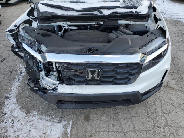 5FNYF8H5XRB018505 - 2024 HONDA PASSPORT EXL WHITE photo 12