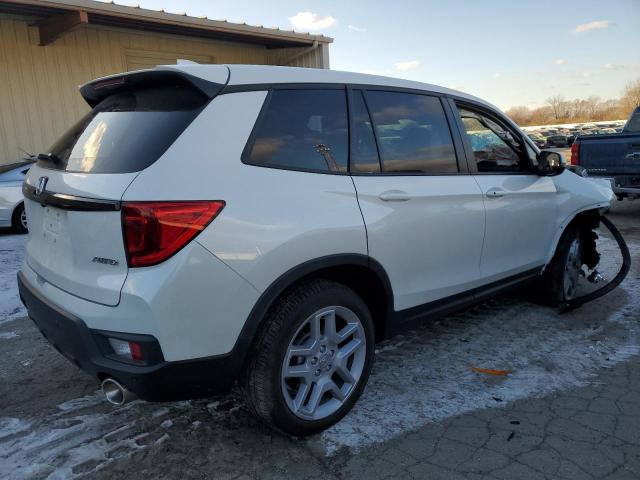 5FNYF8H5XRB018505 - 2024 HONDA PASSPORT EXL WHITE photo 3