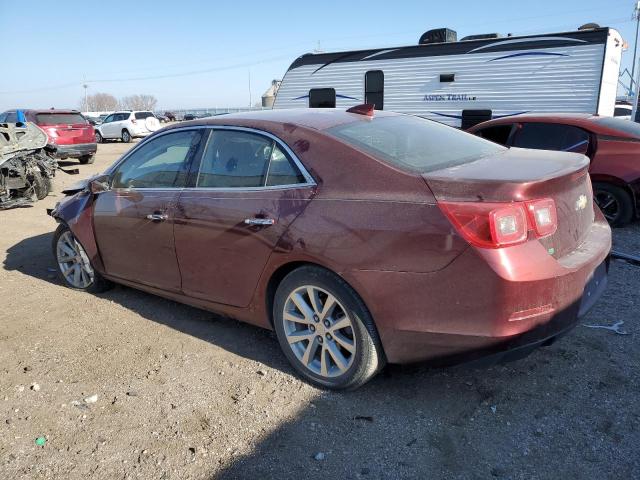 1G11E5SA6GF130678 - 2016 CHEVROLET MALIBU LIM LTZ MAROON photo 2