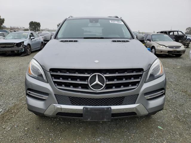 4JGDA5HB7EA379027 - 2014 MERCEDES-BENZ ML 350 4MATIC GRAY photo 5