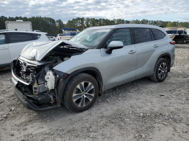 5TDGZRBH2LS502361 - 2020 TOYOTA HIGHLANDER XLE SILVER photo 1