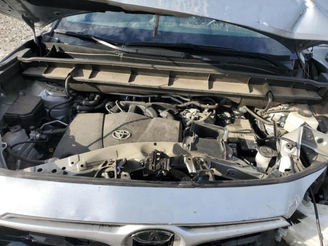 5TDGZRBH2LS502361 - 2020 TOYOTA HIGHLANDER XLE SILVER photo 12
