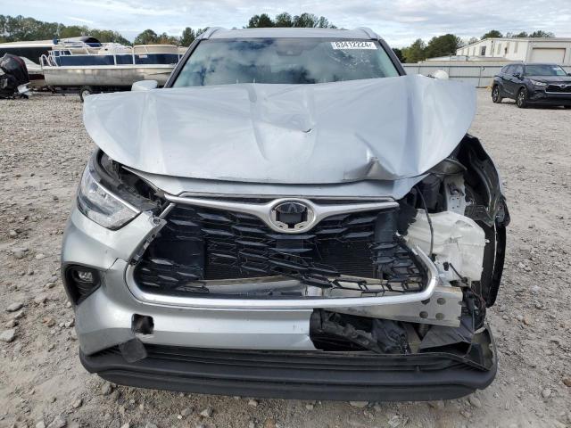 5TDGZRBH2LS502361 - 2020 TOYOTA HIGHLANDER XLE SILVER photo 5