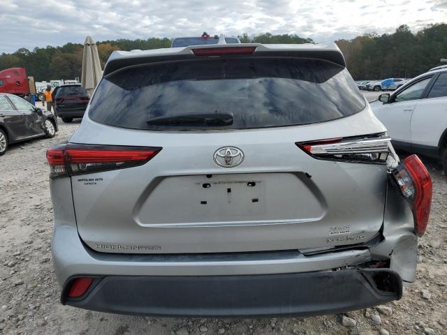 5TDGZRBH2LS502361 - 2020 TOYOTA HIGHLANDER XLE SILVER photo 6