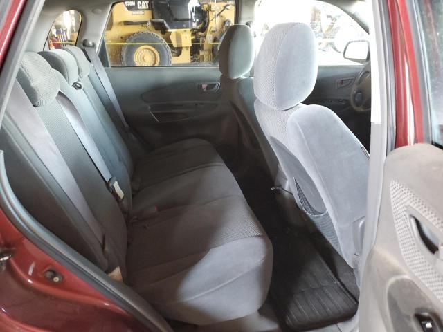 KM8JN72D96U417872 - 2006 HYUNDAI TUCSON GLS MAROON photo 10