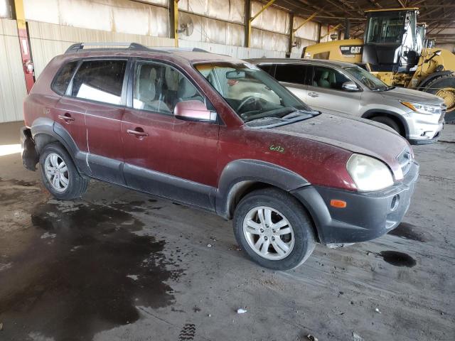 KM8JN72D96U417872 - 2006 HYUNDAI TUCSON GLS MAROON photo 4