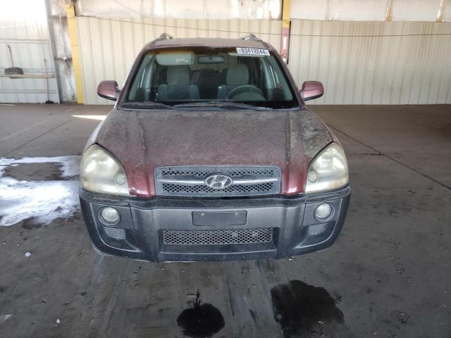 KM8JN72D96U417872 - 2006 HYUNDAI TUCSON GLS MAROON photo 5