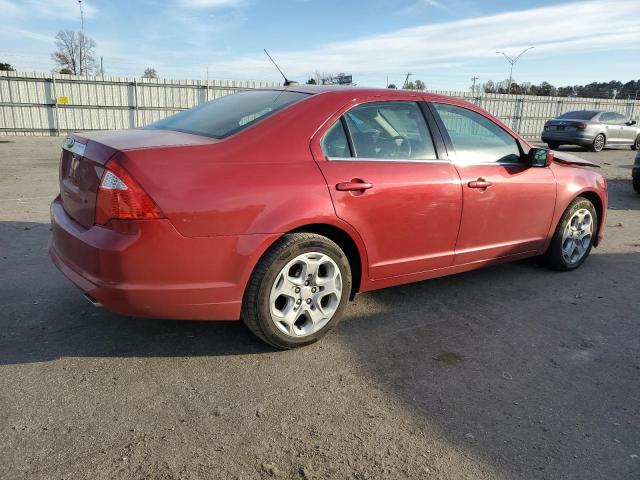 3FAHP0HA4AR159512 - 2010 FORD FUSION SE BURGUNDY photo 3