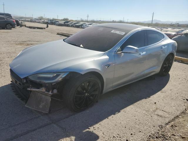 5YJSA1E16HF206532 - 2017 TESLA MODEL S SILVER photo 1