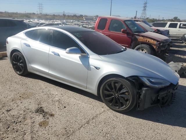5YJSA1E16HF206532 - 2017 TESLA MODEL S SILVER photo 4