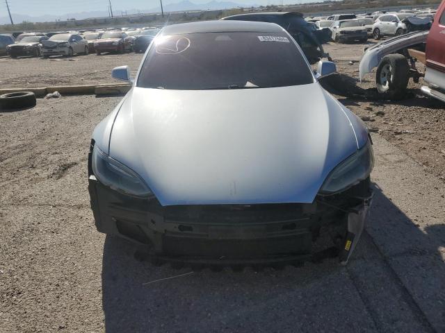 5YJSA1E16HF206532 - 2017 TESLA MODEL S SILVER photo 5