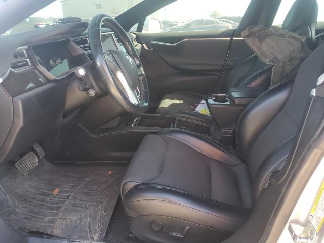 5YJSA1E16HF206532 - 2017 TESLA MODEL S SILVER photo 7