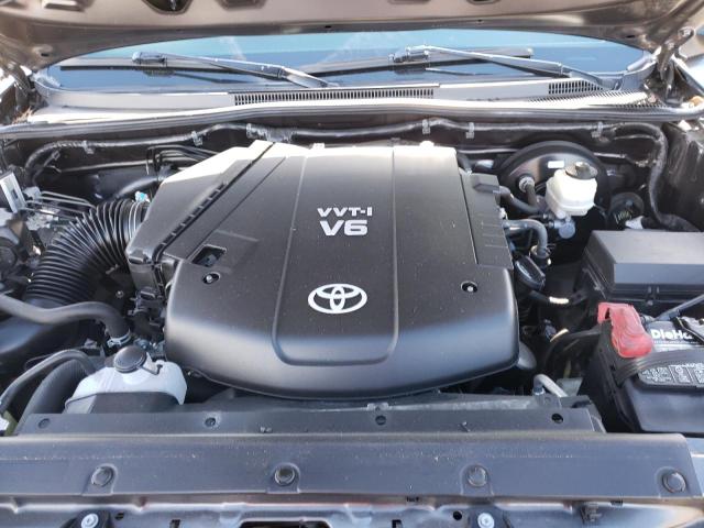 5TFJU4GN4DX043917 - 2013 TOYOTA TACOMA DOUBLE CAB PRERUNNER GRAY photo 11