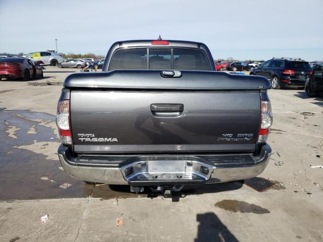 5TFJU4GN4DX043917 - 2013 TOYOTA TACOMA DOUBLE CAB PRERUNNER GRAY photo 6