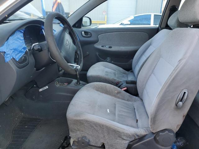 KLATA2267YB560659 - 2000 DAEWOO LANOS S Gris foto 7