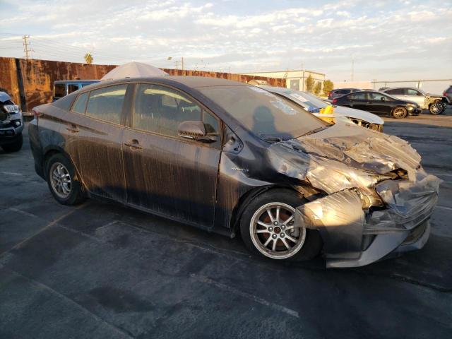 JTDKBRFU4J3058128 - 2018 TOYOTA PRIUS GRAY photo 4