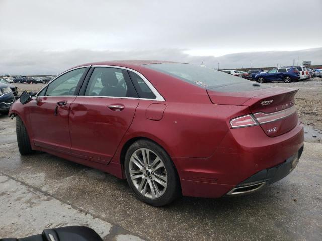 3LN6L2GK4ER820802 - 2014 LINCOLN MKZ BURGUNDY photo 2