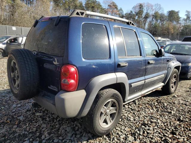 1J4GK38K55W721803 - 2005 JEEP LIBERTY RENEGADE 蓝色 照片 3