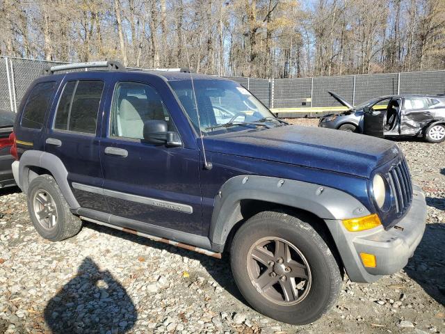 1J4GK38K55W721803 - 2005 JEEP LIBERTY RENEGADE 蓝色 照片 4