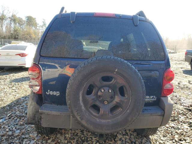 1J4GK38K55W721803 - 2005 JEEP LIBERTY RENEGADE 蓝色 照片 6