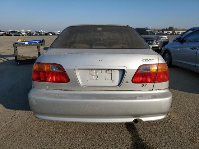 2HGEJ6612YH563761 - 2000 HONDA CIVIC BASE SILVER photo 6