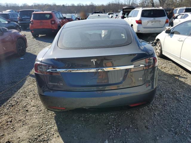 5YJSA1E20JF287090 - 2018 TESLA MODEL S GRAY photo 6