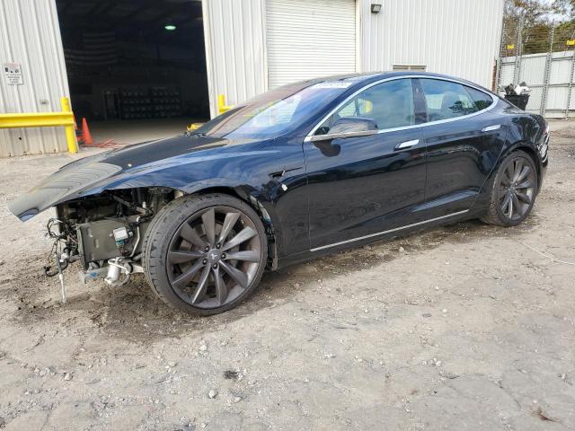 5YJSA1E25HF224349 - 2017 TESLA MODEL S BLACK photo 1