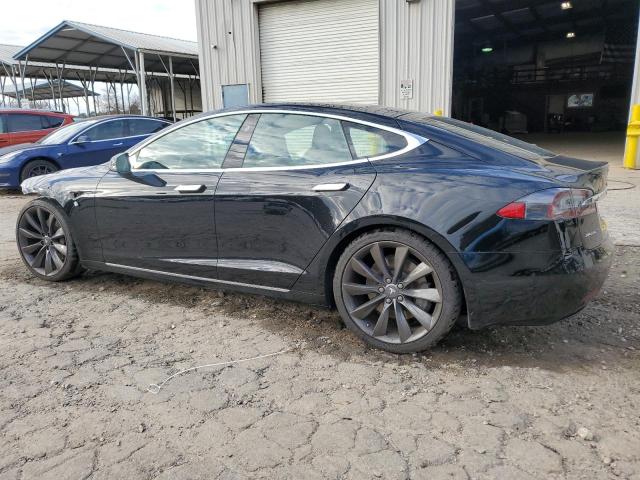5YJSA1E25HF224349 - 2017 TESLA MODEL S BLACK photo 2