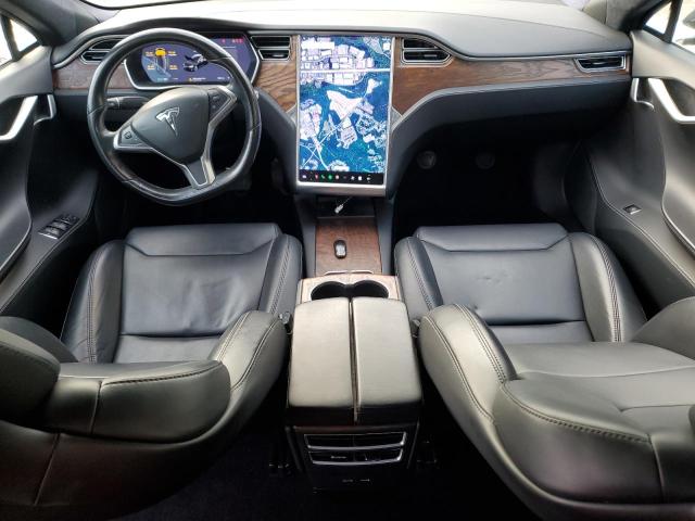 5YJSA1E25HF224349 - 2017 TESLA MODEL S BLACK photo 8