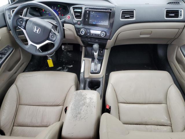 19XFB2F91FE281408 - 2015 HONDA CIVIC EXL 白色 照片 8