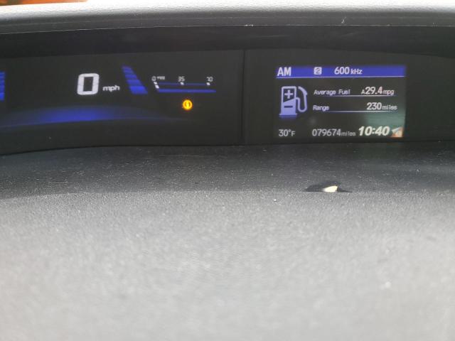 19XFB2F91FE281408 - 2015 HONDA CIVIC EXL 白色 照片 9