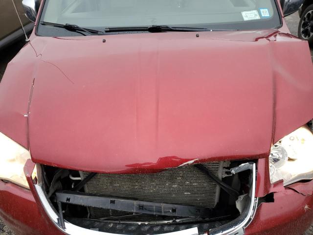 2C4RC1CGXDR510722 - 2013 CHRYSLER TOWN & COU TOURING L RED photo 12