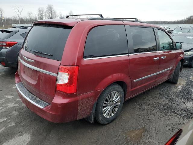2C4RC1CGXDR510722 - 2013 CHRYSLER TOWN & COU TOURING L RED photo 3