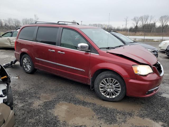 2C4RC1CGXDR510722 - 2013 CHRYSLER TOWN & COU TOURING L RED photo 4