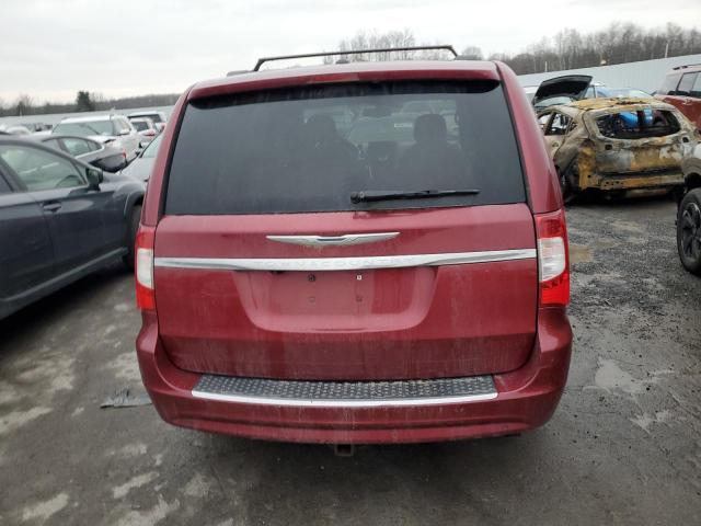 2C4RC1CGXDR510722 - 2013 CHRYSLER TOWN & COU TOURING L RED photo 6