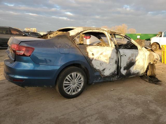 3VWD67AJ1GM284940 - 2016 VOLKSWAGEN JETTA SE BLUE photo 3