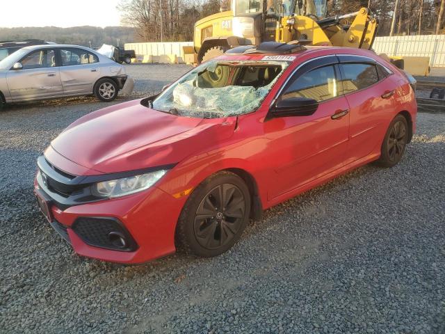 SHHFK7H70JU224465 - 2018 HONDA CIVIC EXL RED photo 1