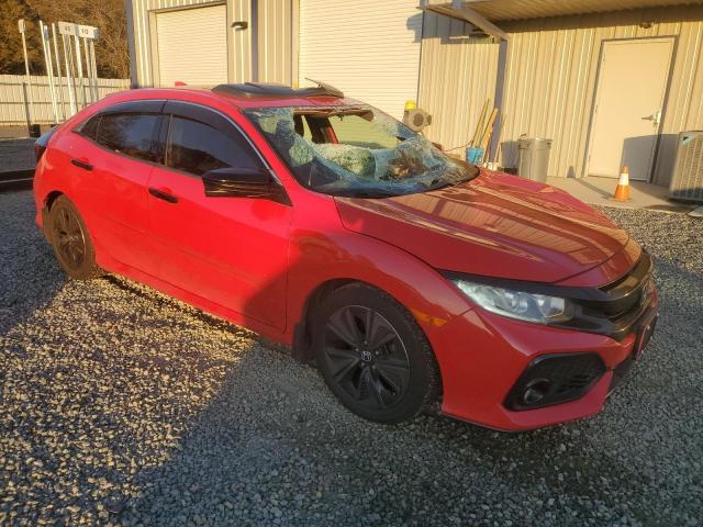 SHHFK7H70JU224465 - 2018 HONDA CIVIC EXL RED photo 4