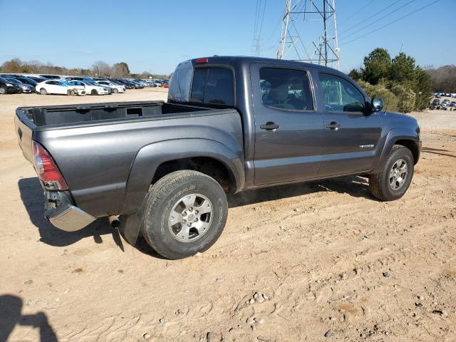 5TFJU4GN8BX011744 - 2011 TOYOTA TACOMA DOUBLE CAB PRERUNNER GRAY photo 3