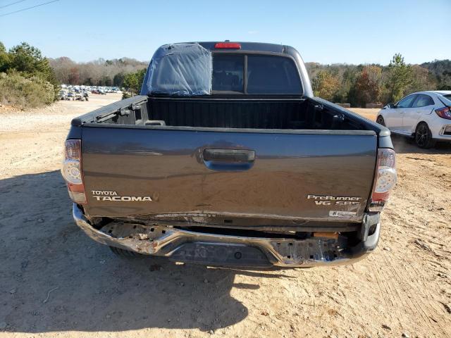 5TFJU4GN8BX011744 - 2011 TOYOTA TACOMA DOUBLE CAB PRERUNNER GRAY photo 6