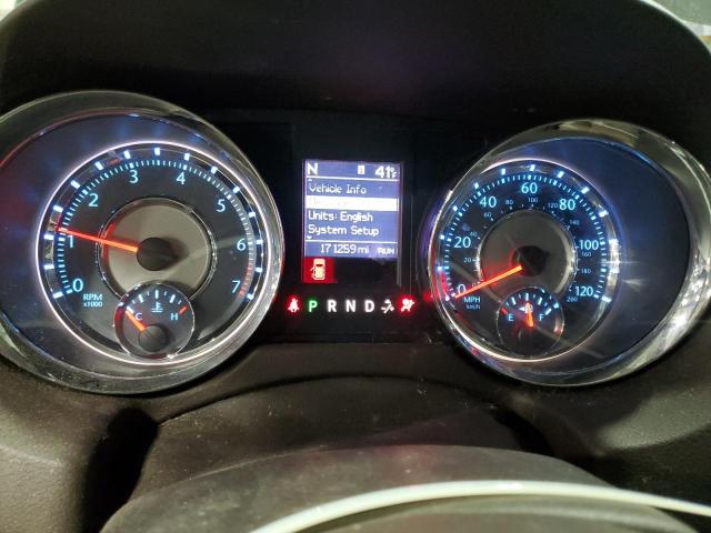 2C4RC1CG6CR376354 - 2012 CHRYSLER TOWN & COU TOURING L BLACK photo 9