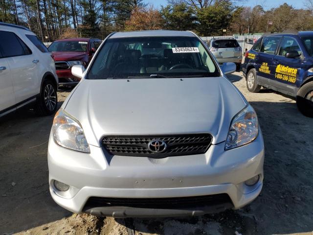 2T1KR32E17C678636 - 2007 TOYOTA COROLLA MA XR SILVER photo 5